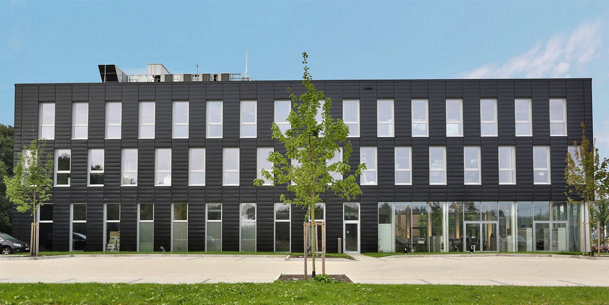 Bürogebäude mit Passivhausbauweise