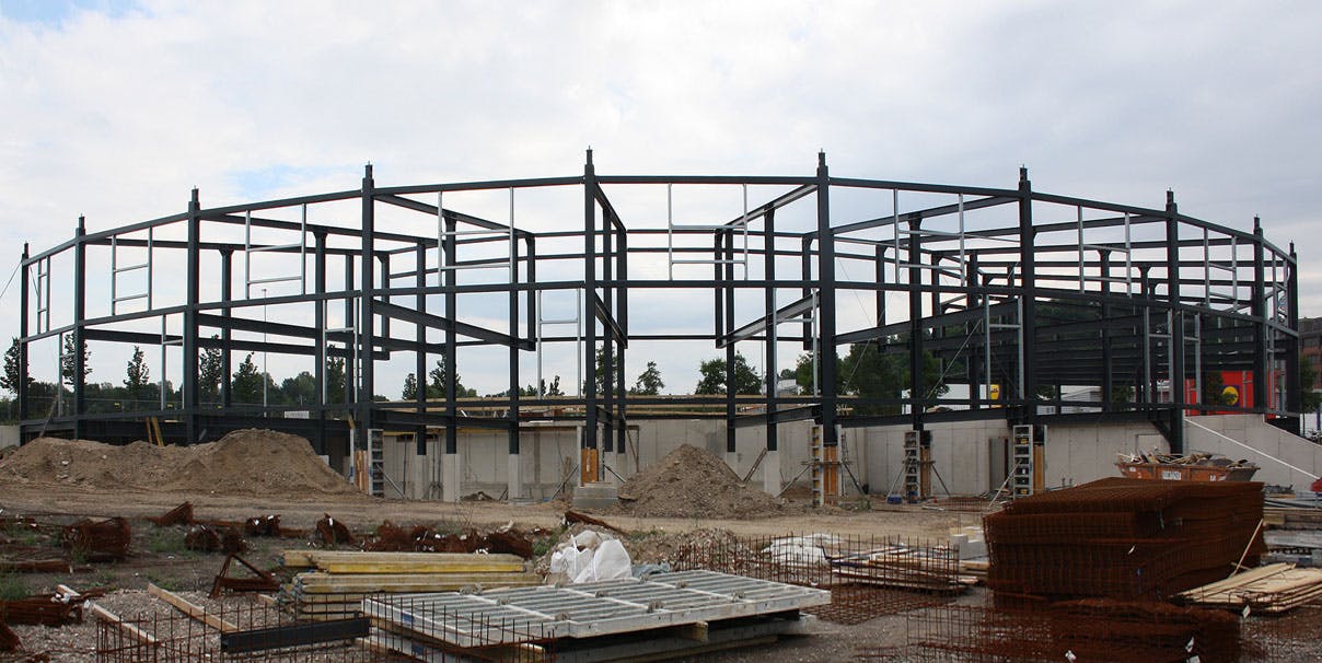 Mehrgeschossiger Gewerbebetrieb